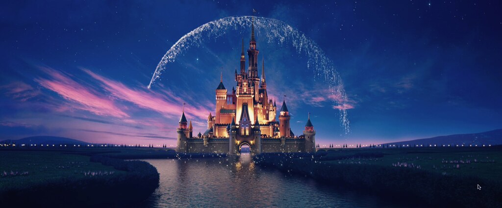 Disney castle during intro